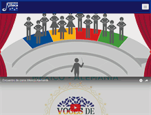 Tablet Screenshot of fundacionaztecaamerica.org